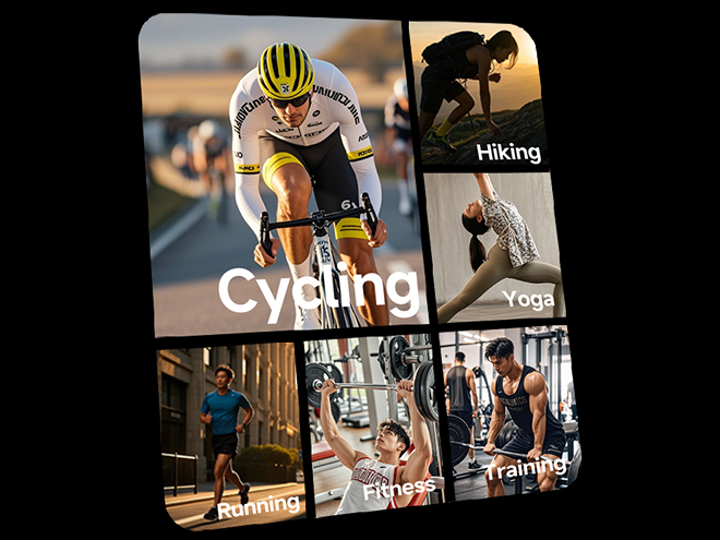 多种专业运动模式